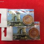 2db LÁNCHÍD 200 FORINT 2009 SORSZÁMKÖVETŐ ELSŐ NAPI CSOMAGOLÁSBAN ! UNC fotó