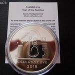 CSALÁDOK ÉVE / EZÜST 10000 FORINT / 2018 PP fotó