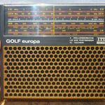 Retro vintage ITT schaub lorenz golf europa 108 rádió nagyon szép állapotban fotó