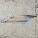 Golf ütő régi retró vintage Made In Scoland 7db-os szett fotó
