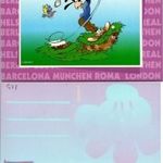 Disney Characters sportos grafikai kl., golf. képeslap, képeslevelezőlap fotó