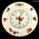 ROYAL WORCESTER PAZAR PORCELÁN FALIÓRA EBÉDLŐ ÓRA X !!! fotó