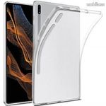 Szilikon védő tok / hátlap - ÁTTETSZŐ - SAMSUNG Galaxy Tab S9 Ultra (SM-X910/916) / Tab S8 Ultra ... fotó