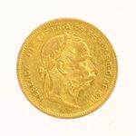 1871 KB Ferenc József arany 8 Forint XF/VF -AP250303 fotó