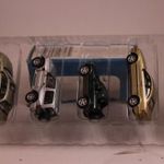 5 db Cararama 1/72 Jaguar S Mitsuvishi Pajero Volvo C70 Toyota RAV4 fotó