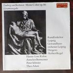 Beethoven - Herbert Kegel – Messe C-Dur Op. 86 Gesamtausgabe, vinyl, LP, bakelit, stereo fotó