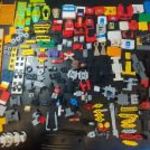 Eredeti lego 600g vegyes autó alkatrészek speciális elemek fotó