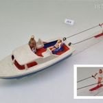 JE8 1: 87 – 1: 100 1 db Matchbox plastic motorcsónak + Presier vizisíző + napozó figurák fotó
