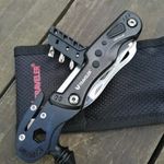 TRAVELER MULTITOOL MULTI SZERSZÁM KÉS BICSKA + TOK ÚJ fotó