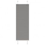 pliszírozott redőny antracit 50x150 cm szövetszélesség 49, 4 cm fotó