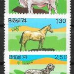 1974. Brazizlia , Háziállatok sor ( 20 € ) fotó