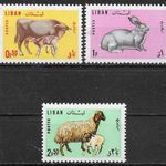 1965. Libanon , Háziállatok sor ( 5 € ) fotó