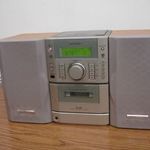 Sharp XL-540 mikro hifi szintézeres RDS rádió tuner hangfal -lal fotó