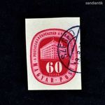 1947 POSTATAKARÉK 60 FILLÉR VÁGOTT PÉLDÁNY ! RITKA !!! fotó