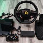Akció! Ferrari Kormány + Xbox 360 S Konzol 250gb + Szabadon Választható Játék! fotó