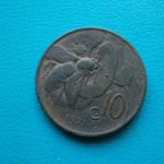 Olaszország, 10.- Cent, 1921. fotó