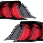 Teljes LED-es hátsó lámpák a Ford Mustang VI S550 (2015-2019) piroshoz, dinamikus szekvenciális k... fotó