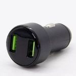 Autós szivargyújtó gyors töltő , dupla usb kimenet, feszültségmérő - 12/24V fotó