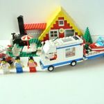 Lego 6388, Legoland, Holiday Home with Caravan fotó