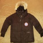CANADA GOOSE ! REPLIKA ! pehelytöltetű férfi télikabát valódi prémmel - S / M fotó