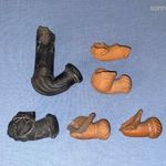 Antik cserép pipa gyűjtemény 6 db egyben fotó