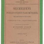 Dr. Cserép József (szerk.): Szemelvények Publius Ovidius Naso műveiből (Metamorphoses és Fasti) fotó