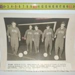 21.5x16.5 1962 Paris Austria team vs Reims Publikálatlan sajtófotó UPI Hírügynökseg foci fotó