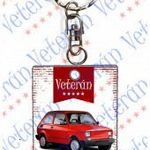 Veterán autós kulcstartó - Fiat 126P fotó