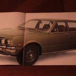 Toyota Corona 4 db prospektusa. Ötvenéves Prospektus szett 543 fotó