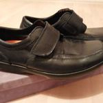 ÚJ MARKS&SPENCER / AIRFLEX WIDE FIT COMFORT BŐR CIPŐ (UK 11) 45-ÖS MÉRET fotó