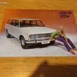 régi retró 1971-es POLSKI FIAT 125 KOMBI prospektus, német, hibátlan. fotó