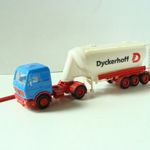 HH17 H0 1: 87 Herpa Mercedes kamion Dyckerhof fotó