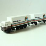 HH12 H0 1: 87 Herpa Mercedes kamion Ritter Sport fotó