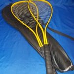 Squash fallabda ütő párban + 3 darab labda fotó