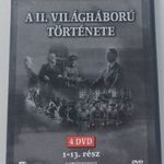 A II. VILÁGHÁBORÚ TÖRTÉNETE 1-13. RÉSZ 4xDVD BOX (Spektrum) 4 lemezes, fat box tokos fotó