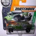 Jeep Gladiator '17 zöld MB (c2016), bliszter , MATCHBOX , bontatlan fotó