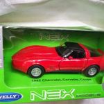 CHEVROLET CORVETTE COUPE 1982, PIROS, WELLY, DOBOZOS új fotó
