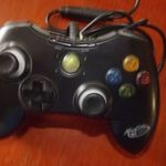 M-110. Xbox 360 Fekete Mad Catcz Vezetékes Controller : fotó