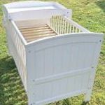 Mamas & Papas Dover kiságy átalakítható babáknak és junioroknak, +Pelenkázó 140 / 70 cm fotó