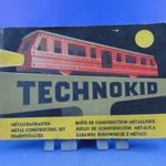 0D245 Régi TECHNOKID fémépítőjáték katalógus fotó