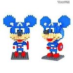Mickey Amerika kapitány új építőjáték, fotó