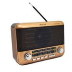 Hordozható Rádió és Zenelejátszó ? Retro dizájn ( RX ? 5160SD ) fotó