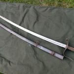 Magyar ritka 1854/61 tiszti kard jó állapotban szép solingeni jelzett számazonos 1 ft nincs min.ár fotó