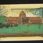 Budapest (Margitsziget), Fürdő - grafikai lap - Szekeres fotó