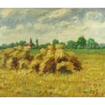 1Q705 Pálla Jenő (1883-1958) : "Búzakereszt" fotó