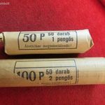 1 és 2 PENGŐ 1941-44 KORABELI ROLNI PÁRBAN ELADÓ ! kiv+ fotó