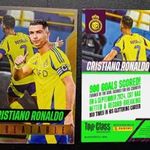 Cristiano Ronaldo Al-Nassr Unbeatable focis kártya Panini Top Class 2025 fotó