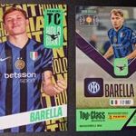 Nicolo Barella Internazionale Holo Giant focis kártya Panini Top Class 2025 fotó