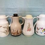 4 darab retró termosz, kulacs, hibátlan tükörüveg fotó