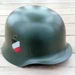 Wehrmacht repro német II.vh-s katonai sisak fotó